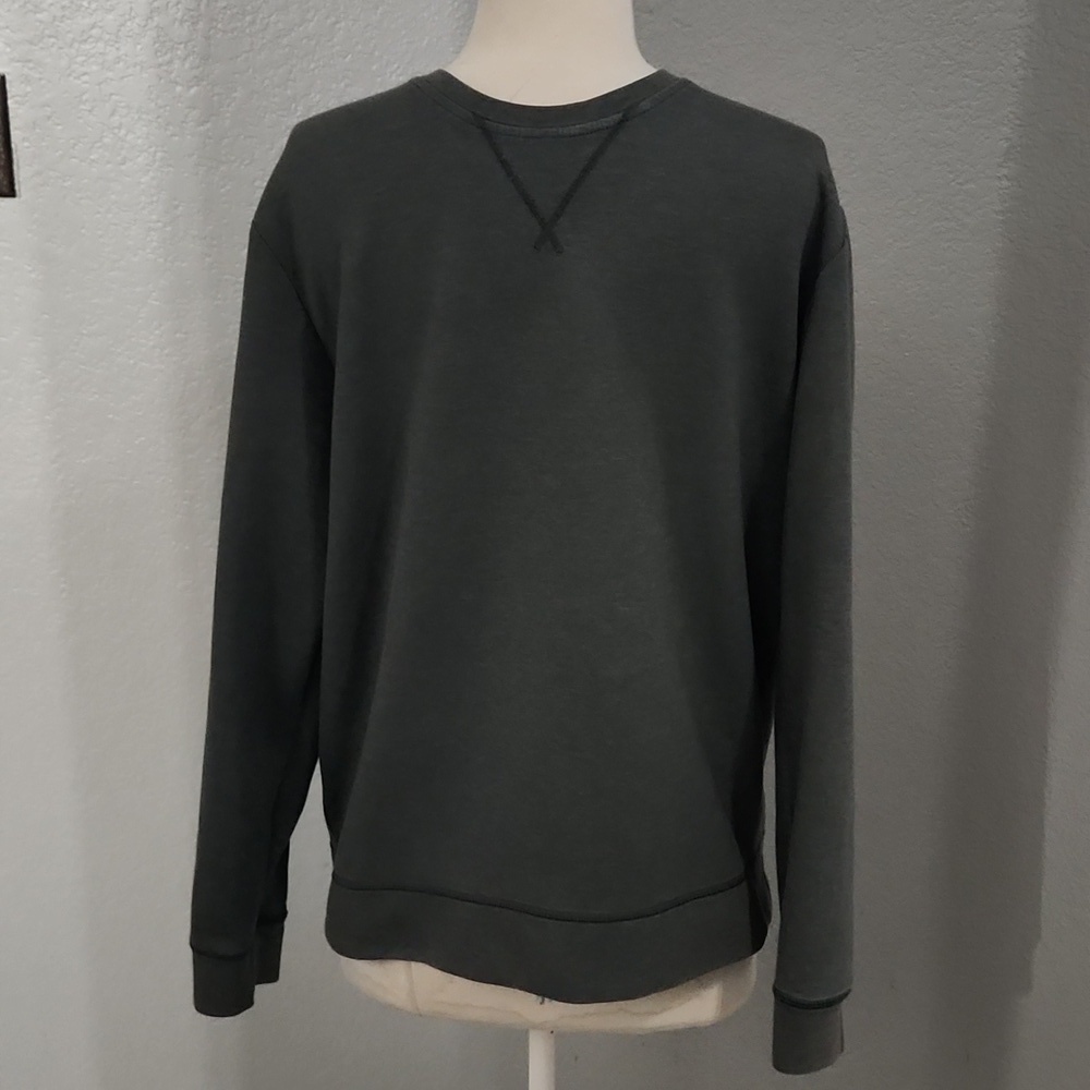 32 Degrees Heat Men's Green Sweatshirt Size Medium Soft Comfort Unisex